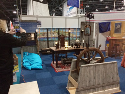 Captains Cabin of the White Pearl ready